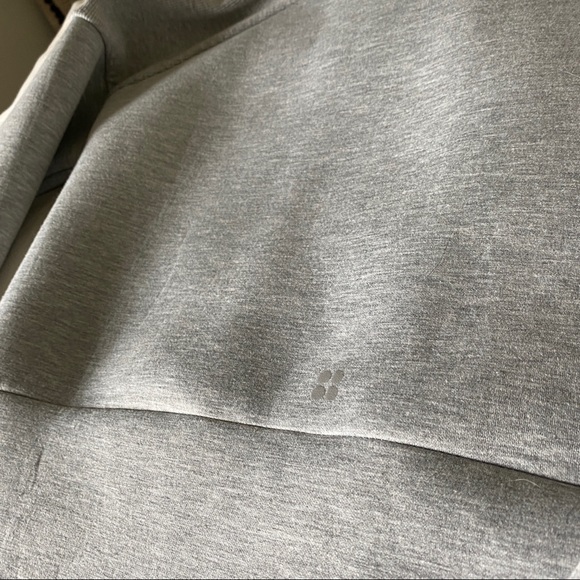 Sweaty Betty Grey Zipper Hoodie Size Small - Picture 14 of 15